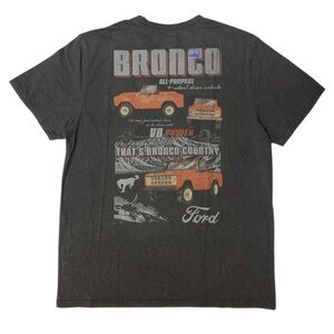 Men’s Bronco size, extra large T-shirt, black color Graphic Tee - Blacks